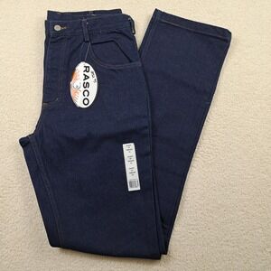 Rasco FR Work Jeans Size 34 X 36 Blue NFPA 2112 Certified New With Tags